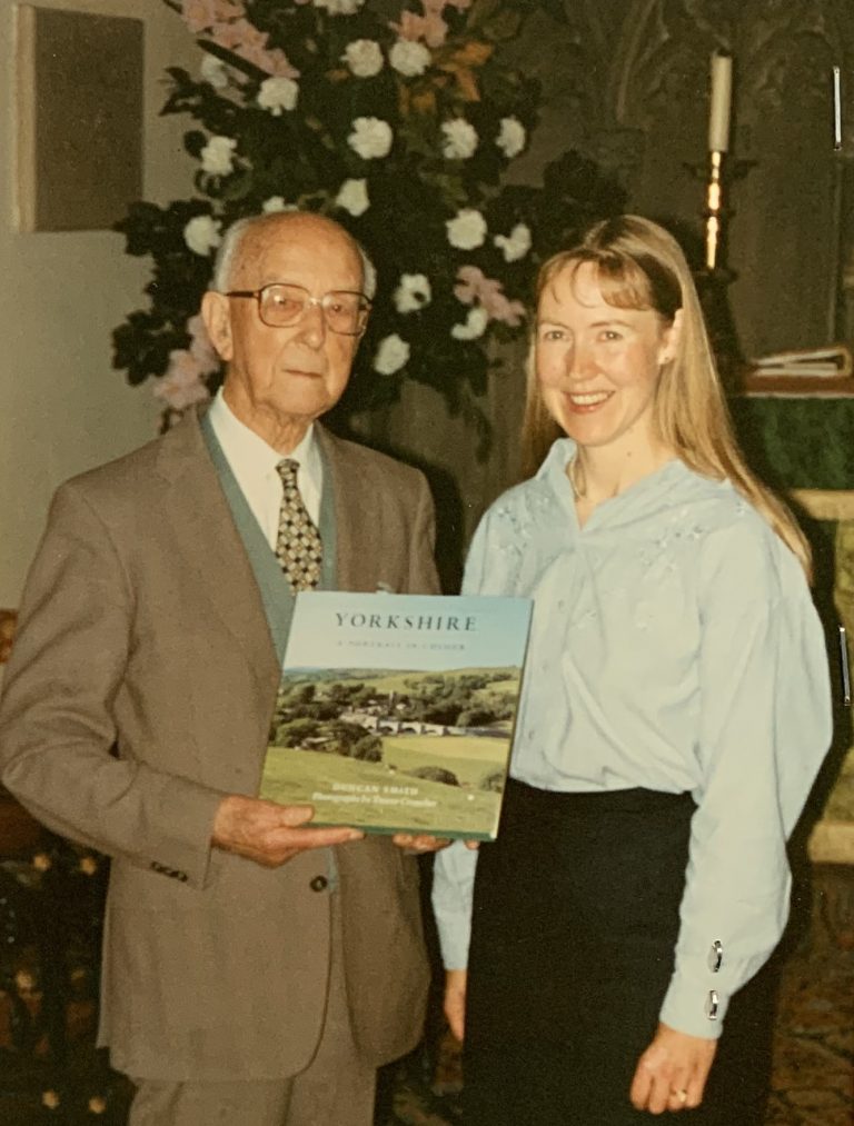 Ron Jowett with Helen Duffus