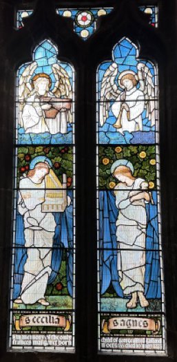St. Cecilia & St. Agnes.