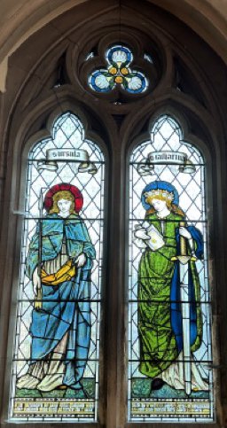 St. Ursula & St. Catharina.